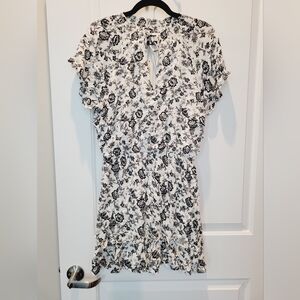 Francesca's Black and White Dress